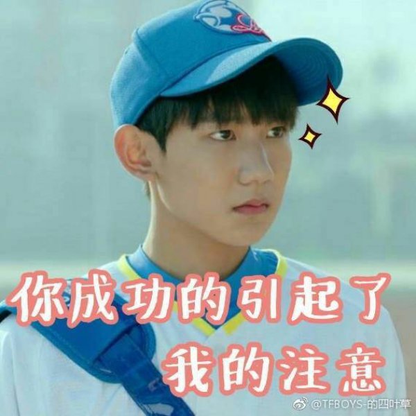 我们的少年时代王源表情包 卖萌耍帅颜值爆表