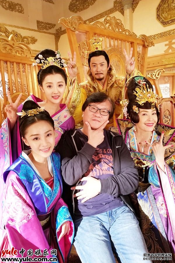胡樱子《长安丽人》合照